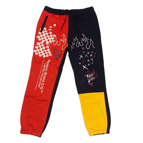 Men’s “Spider” sweat pants. Sizes Medium, Large, and XL. - Picture 1 of 4